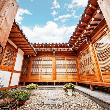 Jeongga Hanok Čondžu Exteriér fotografie