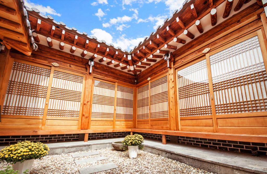 Jeongga Hanok Čondžu Exteriér fotografie