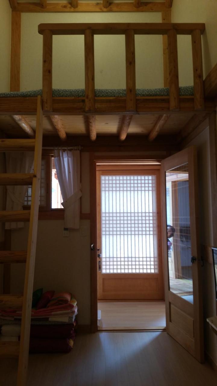 Jeongga Hanok Čondžu Exteriér fotografie